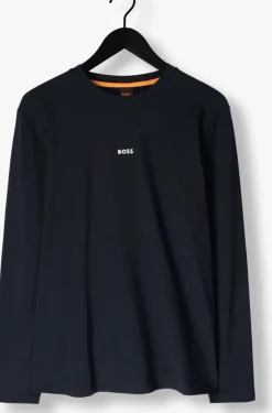 donkerblauwe boss orange t-shirt tchark