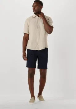 donkerblauwe boss orange korte broek chino-slim-short