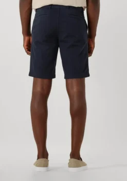 donkerblauwe boss orange korte broek chino-slim-short