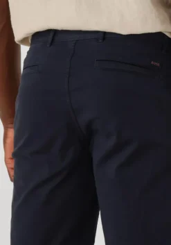 donkerblauwe boss orange korte broek chino-slim-short
