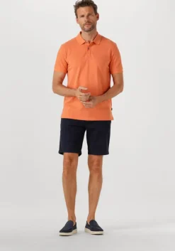 donkerblauwe boss orange korte broek chino-slim-short