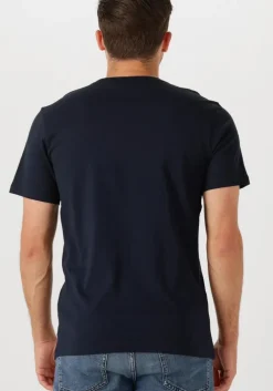 donkerblauwe boss orange t-shirt tales