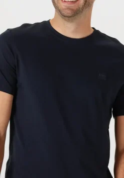 donkerblauwe boss orange t-shirt tales