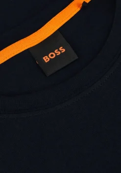 donkerblauwe boss orange t-shirt tales