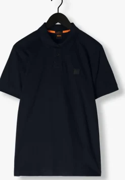 donkerblauwe boss orange polo passenger