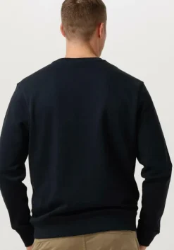 donkerblauwe boss orange sweater westart 10234591 02