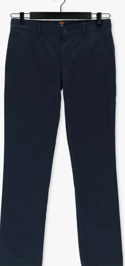 donkerblauwe boss orange chino schino-slim d