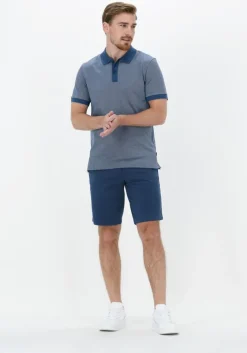 donkerblauwe boss polo phillipson 103