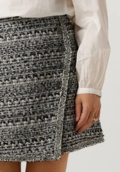 donkerblauwe bruuns bazaar minirok trillium maeda skirt