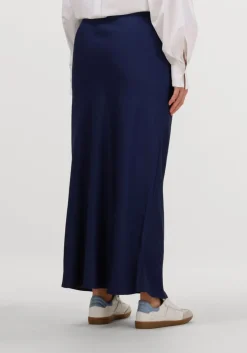 donkerblauwe bruuns bazaar maxirok joanelle skirt