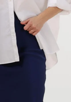 donkerblauwe bruuns bazaar maxirok joanelle skirt