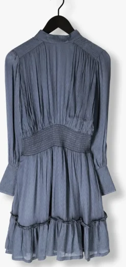 donkerblauwe bruuns bazaar mini jurk berry dress