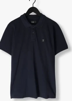 donkerblauwe butcher of blue polo army pique polo