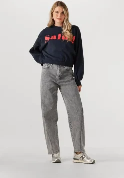 donkerblauwe by-bar sweater bibi salut sweater