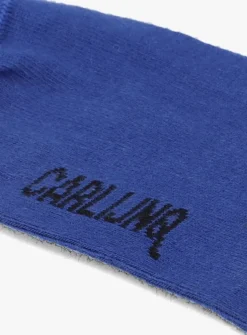 donkerblauwe carlijnq sokken smilies - socks