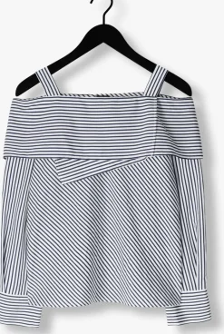 donkerblauwe caroline biss blouses 1681