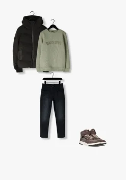 donkerblauwe cars jeans straight leg jeans balboa