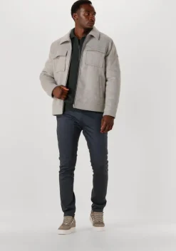 donkerblauwe cast iron chino riser chino