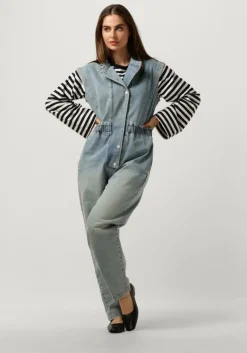 donkerblauwe circle of trust jumpsuit phoenix jumpsuit