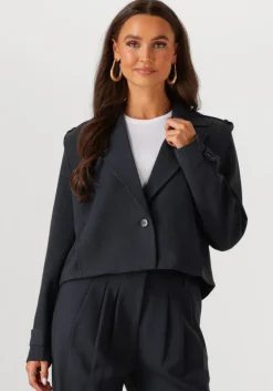 donkerblauwe co'couture blazer marin jacket