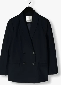 donkerblauwe co'couture blazer vola oversized blazer