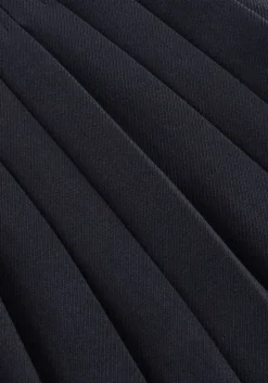 donkerblauwe co'couture minirok marin plisse skirt