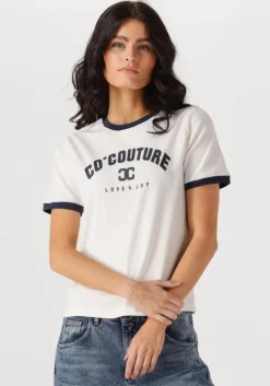 donkerblauwe co'couture t-shirt edge tee