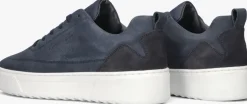 donkerblauwe cycleur de luxe lage sneakers ts3