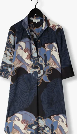 donkerblauwe dea kudibal mini jurk kamilles