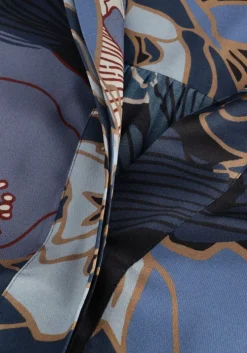 donkerblauwe dea kudibal mini jurk kamilles