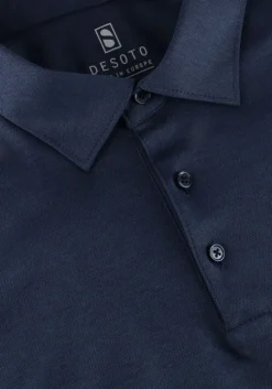 donkerblauwe desoto polo desoto polo kent 1/2