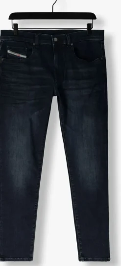 donkerblauwe diesel slim fit jeans 2019 d-strukt