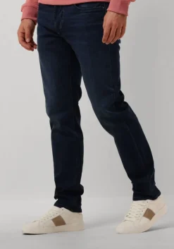 donkerblauwe diesel straight leg jeans 1986 larkee-beex