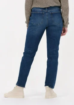 donkerblauwe diesel straight leg jeans 2004 d-joy