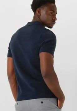 donkerblauwe drykorn polo triton 420187