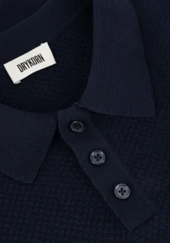 donkerblauwe drykorn polo triton 420187