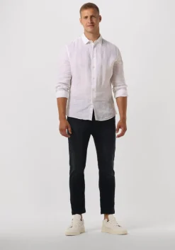 donkerblauwe drykorn slim fit jeans west 260084