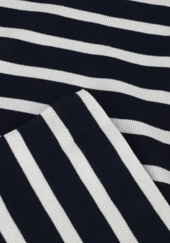 donkerblauwe drykorn top olina