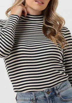 donkerblauwe drykorn tops & t-shirts fjola