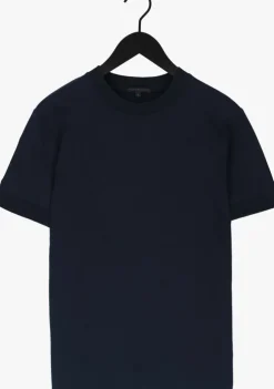donkerblauwe drykorn t-shirt anton 520062