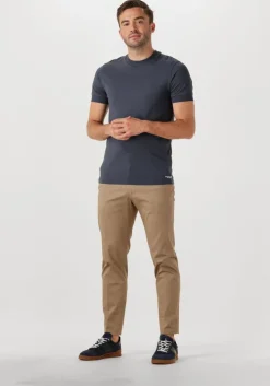 donkerblauwe drykorn t-shirt anton 520062