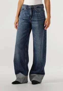 donkerblauwe drykorn wide jeans medley_2