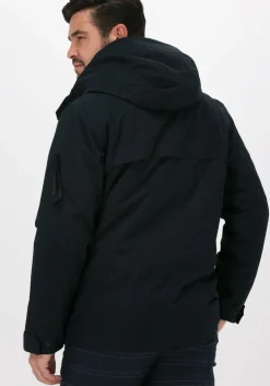donkerblauwe elvine parka's barnard