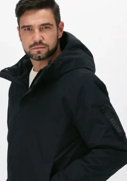 donkerblauwe elvine parka's barnard