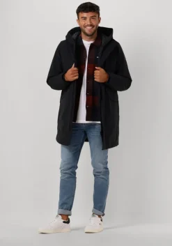 donkerblauwe elvine parka's hjalmar