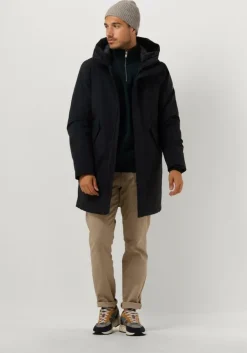 donkerblauwe elvine parka's hjalmar