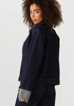 donkerblauwe envii spijkerjas enbuffalo jacket 6856