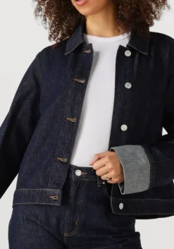 donkerblauwe envii spijkerjas enbuffalo jacket 6856