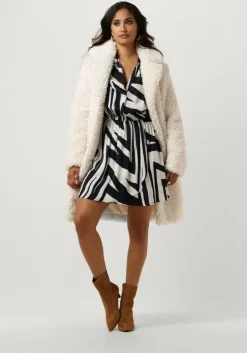 donkerblauwe est'seven mini jurk est’journee dress bambu