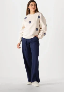 donkerblauwe fabienne chapot pantalon nelsan trousers